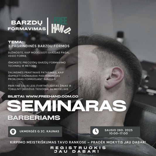 Barzdų seminaras | Watch&Learn